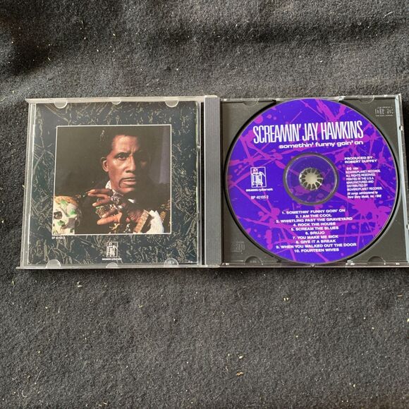 Rare - Screaming Jay Hawkins CD Something Funny Going On -Bizarre Planet Records - Picture 3 of 7